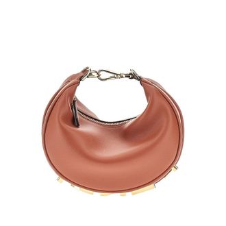 Fendi Leather mini Fendigraphy bag Woman One Size