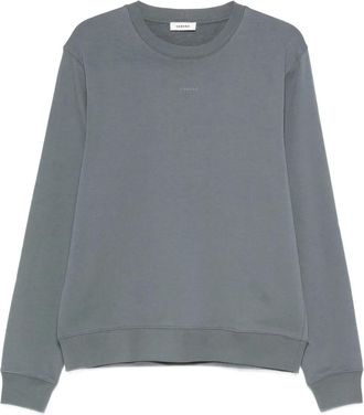 Sandro crew-neck sweatshirt - men - Cotton - L - Blue