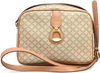 Celine Pre-owned Vintage Shoulder Bag - Dames - Vintage Schoudertas - Beige - ONE Size - Vintage