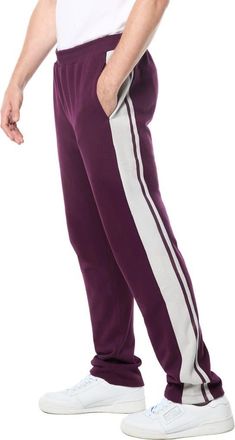 Sergio Tacchini Cursivo Track Pant in Potent Purple at Nordstrom, Size Xxx-Large