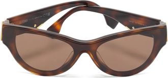 Fendi Occhiali da sole cat-eye - Marrone