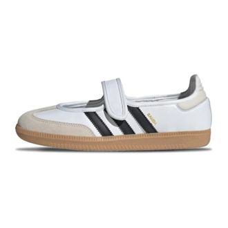 adidas Samba Jane W Alumina Sneakers - Dames - Ballerinas - Zwart - 41 1/3 EU - Schoenen