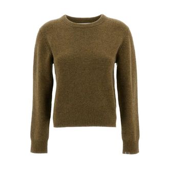Extreme Cashmere N&deg;430 Jeanne Trui - Dames - Truien - Groen - Maat: ONE Size Nylon