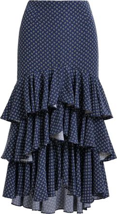 Essentiel Gonna con stampa paisley - Blu