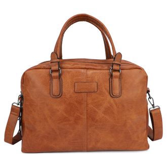 Generic Womens Classic Business Tote with Detachable Strap Stylish Laptop Handbag ZL-2415 (Brown)