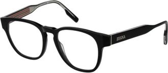 Ermenegildo Zegna Tijdloos Ontwerp Bril - Heren - Brillen - Zwart - ONE Size - Accessoires
