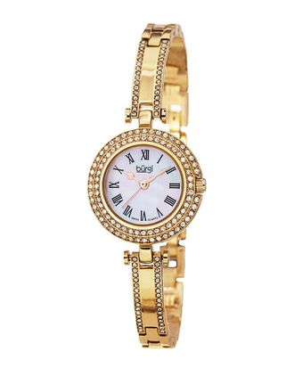 B&uuml;rgi Burgi Womens Gold-Tone Watch