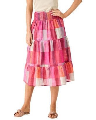 Nic+Zoe Nic+Zoe Petite Sunset Plaid Skirt