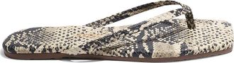 Tkees Square Toe Flip Flop in Sandsnake at Nordstrom, Size 11