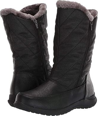 Tundra Boots Ellen Wide Womens Boots Black : 6 M, Textile