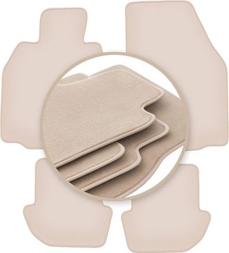 OEM Alfombrillas Beige Premium Para Porsche 911 (tipo 997) Cabrio, Coup&eacute;, Targa 2002-2012