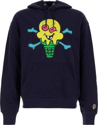 Icecream Icecream, Hoodies & sweatvesten, Heren, Blauw, S, Stijlvolle Gebreide Collectie