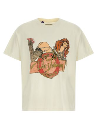 Gallery Dept. Doc Johnson: Toys 4 Love T Shirt Beige-Uomo