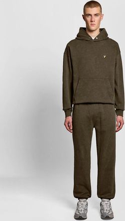 Lyle & Scott Lyle And Scott Mens Heavy Wash Cotton Joggers - Tan - Size: 29/28/32