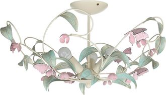 Licht-Erlebnisse L&aacute;mpara De Techo Summer &Oslash; 64 Cm 3 Luces
