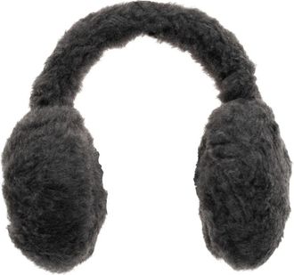 Max Mara Muffy 2 Wol Oorwarmers - Dames - Accessoires - Grijs - ONE Size - Wol - Accessoires