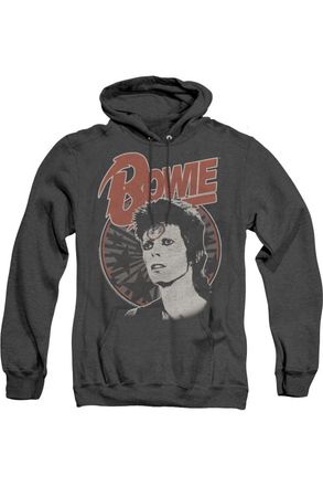 Gildan David Bowie Space Oddity Adult Heather Hoodie