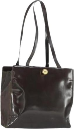 Celine Pre-owned Vintage Schoudertas - Dames - Vintage Schoudertas - Bruin - ONE Size - Leer - Vintage