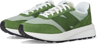 New Balance Unisex Adult 370 Sneakers, Dark Alpine Green/Garter Snake, 10 Women/8.5 Men