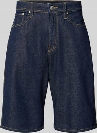 Jack & Jones Jack & Jones Jeansshorts im 5-Pocket-Design Modell ALEX in Dunkelblau, Gr&ouml;&szlig;e XXL