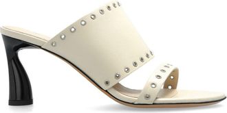 Iro Garnet mules - White