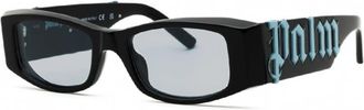 Palm Angels Unisex Black Rectangular Sunglasses PERI007ANGEL 1040