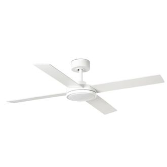 Netlighting Saint Large Led White DC Ceiling Fan 6 Speed