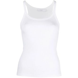Iro Spaghetti-straps Cotton Top