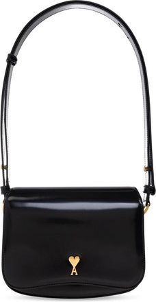 Ami Schoudertas - unisex - Schoudertassen - Zwart - ONE Size - Leer - Tassen