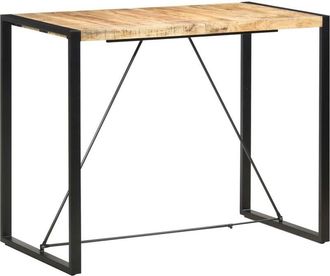 vidaXL Bar Table 140x70x110 cm Solid Mango Wood vidaXL