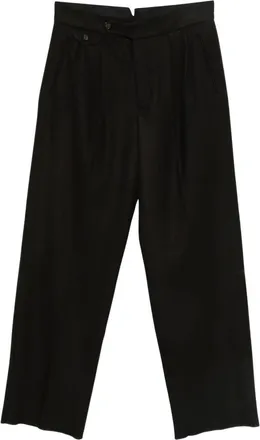 Emporio Armani Heren, Broeken, Grijs, Maat: L