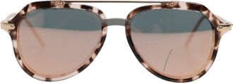 Dolce & Gabbana DG4330 Tortoise Shell Aviator Frame Eyewear Womens Sunglasses (Pre-Owned)