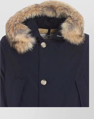 Woolrich arctic fur trim hood padded jacket