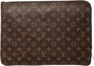 Louis Vuitton Pre-owned Etui Voyage GM - Dames - Vintage Clutch - Bruin - ONE Size - Vintage