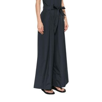 Max Mara Wide Trousers, female, Blue, Size: 2XS Centro Jumpsuit
