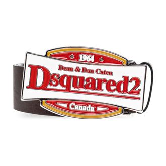 Dsquared2 Belts, male, Brown, Size: 95 CM Leather belt