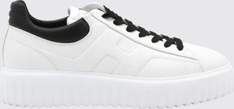 Hogan Sneakers H-Stripes in pelle di vitello liscia con suola platform e logo embossed