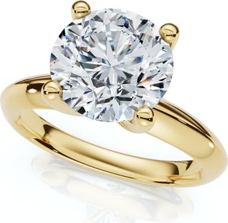 Pompeii3 Certified 2.60Ct Solitaire Diamond Engagement Ring Gold or Platinum Lab Grown