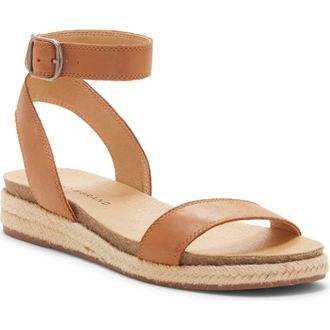 Lucky Brand Garston Espadrille Sandal in Latte at Nordstrom, Size 5.5