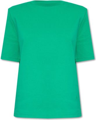 The Attico Green Cotton T-shirt Size S