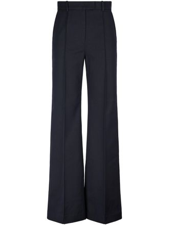 A.P.C. Tailored Wide-Leg Trousers with Concealed Fastening