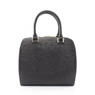 Louis Vuitton Pre-owned Handbags, female, Black, Size: ONE SIZE Pre-owned Pont Neuf Epi Handbag