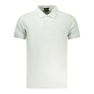 HUGO BOSS Hugo, Polo Shirts, male, Green, Size: 2XL Short-sleeved Polo Shirt