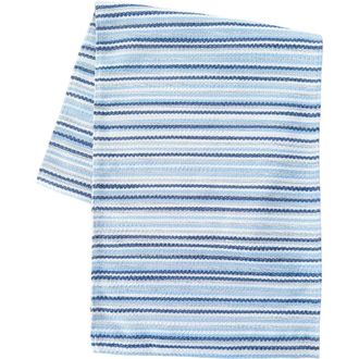 Anaya with Love Blue Yacht Stripe Indoor Outdoor Table Runner at Nordstrom