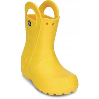 OEM Botas De Lluvia Crocs Para Ni&ntilde;os Con Asa 12803 B14 C13eu3031 Amarillo