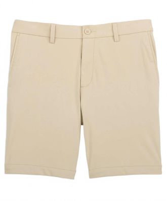 Scott Barber Mens Sono Travel Short In Khaki