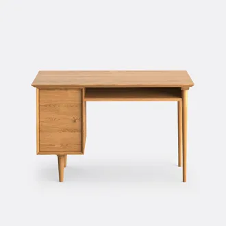 La Redoute Interieurs Vintage bureau met 1 opbergmeugbel Quilda