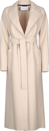 Harris Wharf London Women Long Maxi Coat Pressed Wool
