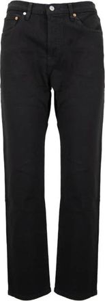 Levi's Jeans Donna Bottone - Dames - Regular Fit Jeans - Zwart - W32 - Katoen - Jeans