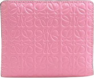Loewe Pre-owned Bi-fold Portemonnee - Dames - Vintage Accessoires - Roze - ONE Size - Vintage